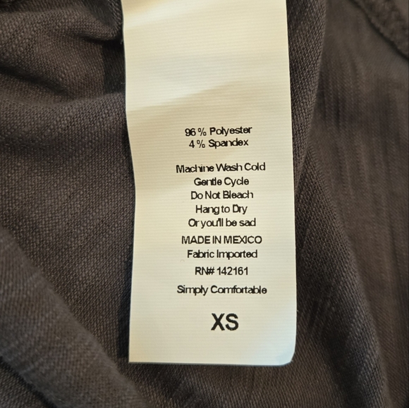 NWT LulaRoe Carly Dress Size XS Gray - Picture 4 of 7